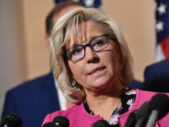 Republican Congresswoman Liz Cheney. Picture: AFP