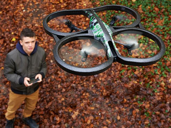 Australian retailers predict drones, like this model from Parrot, will be popular this Christmas.
