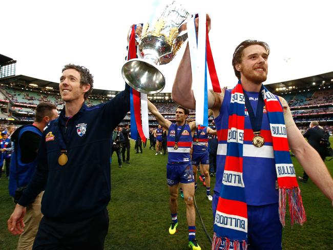 Roughead won a premiership with the Bulldogs before his move to Collingwood. Picture: AFL Media/Getty Images