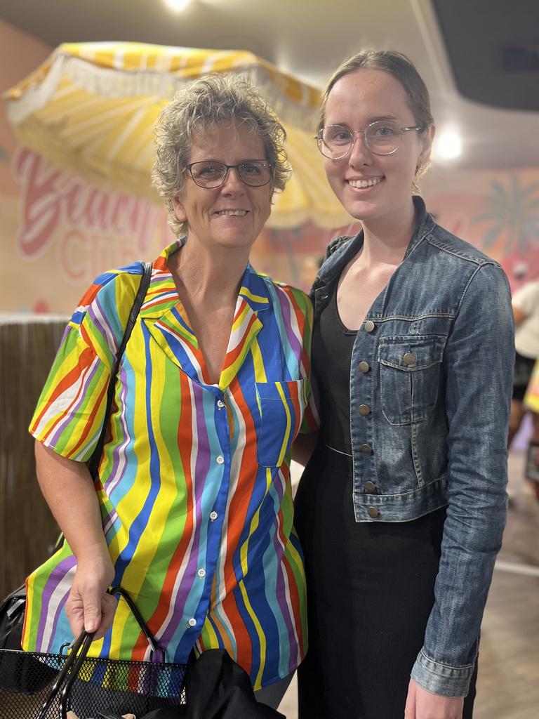 Trish Kearnay, left, and her daughter Tara, right