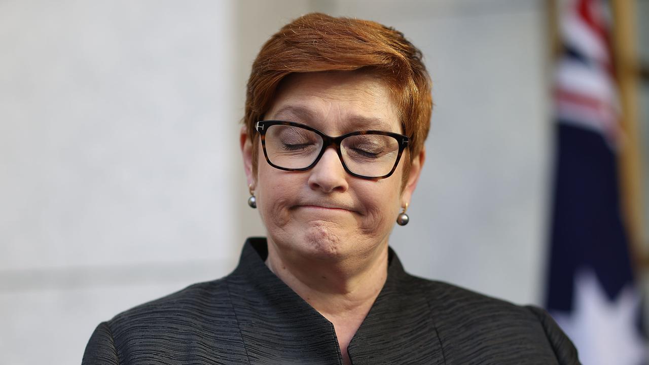 Foreign Affairs Minister Marise Payne.