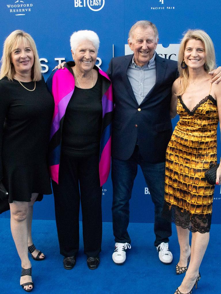 Dawn-Lorraine Ware Dawn Fraser, John Singleton, and Venessa Merrin at the Magic Millions Launch Party. Picture by Luke Marsden.