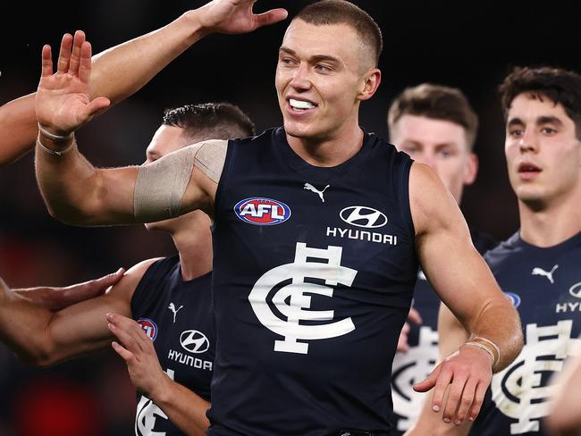 Patrick Cripps has produced an incredible resurgence in 2022. Picture: Michael Klein