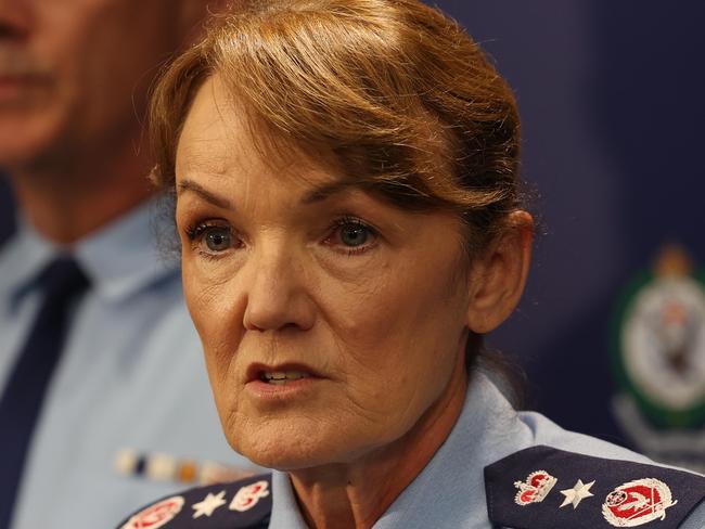 NSW Police Commissioner Karen Webb. Picture: Rohan Kelly