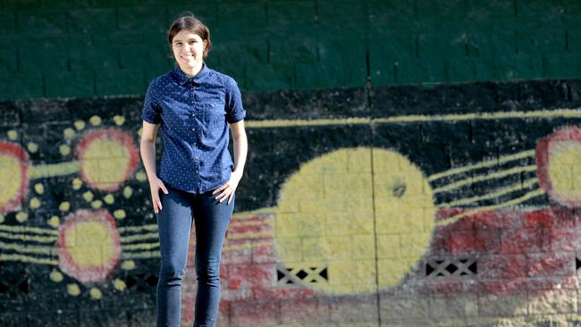 Author Ellen van Neerven was targeted by the HSC group on Facebook last night. Picture: Mark Cranitch.