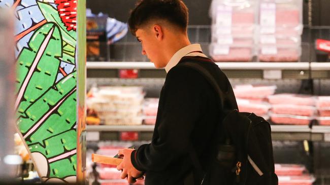 SYDNEY, AUSTRALIA : NewsWire Photos JUNE 24 2024: A general view of a supermarket in Sydney as Supermarkets face billion dollar fine threat while Coles, Woolworths, Aldi and IGA face steep penalties, other retail heavyweights, including Bunnings and Chemist Warehouse, will not be covered by the code.Picture: Newswire / Gaye Gerard