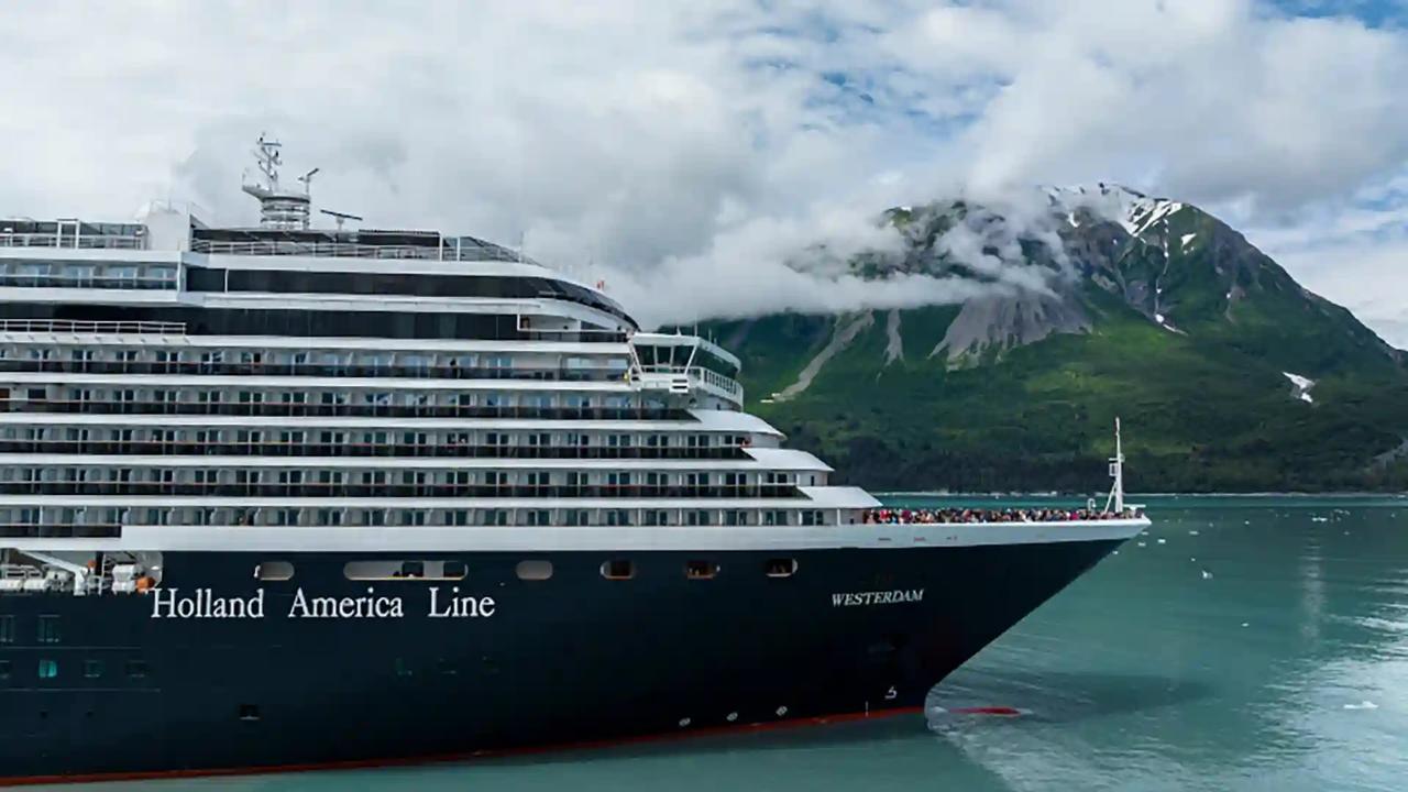 Christine Kesteloo lives aboard Holland America Line cruise ships.
