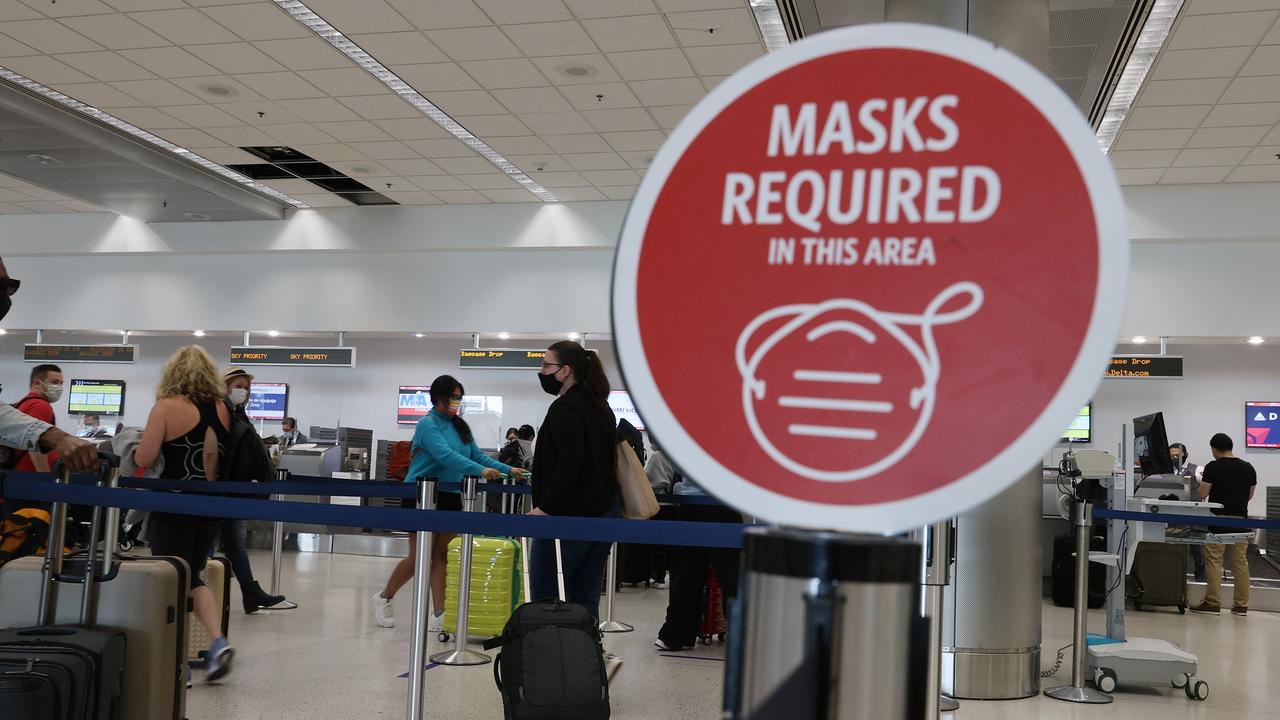 It could take up to seven years before the world reaches herd immunity to the virus. Picture: Joe Raedle/Getty Images/AFP