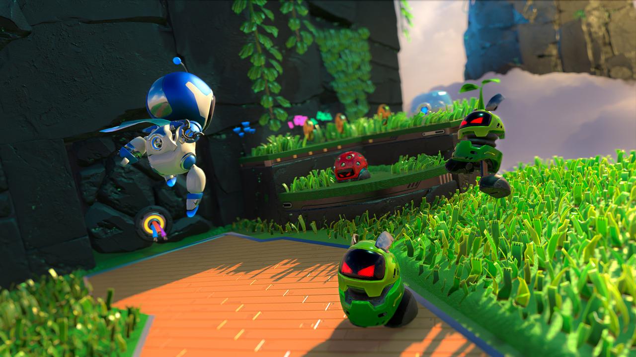 Scene from Astro's Playroom for PlayStation 5.