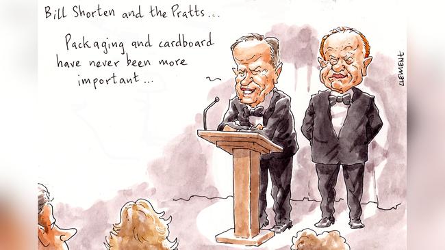 Rod Clement Margin Call cartoon for 29-03-2019.Version: Business Cartoon  (1280x720 - Aspect ratio preserved, Canvas added)COPYRIGHT: The Australian's artists each have different copyright agreements in place regarding re-use of their work in other publications.Please seek advice from the artists themselves or the Managing Editor of The Australian regarding re-use.