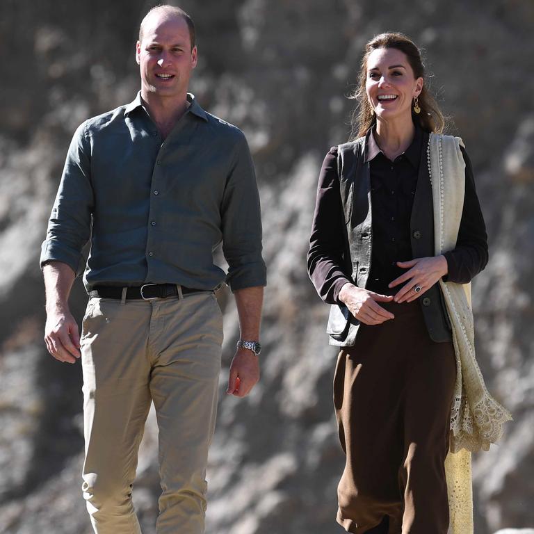 The couple’s royal tour of Pakistan in 2019. Picture: Pool/Samir Hussein/WireImage