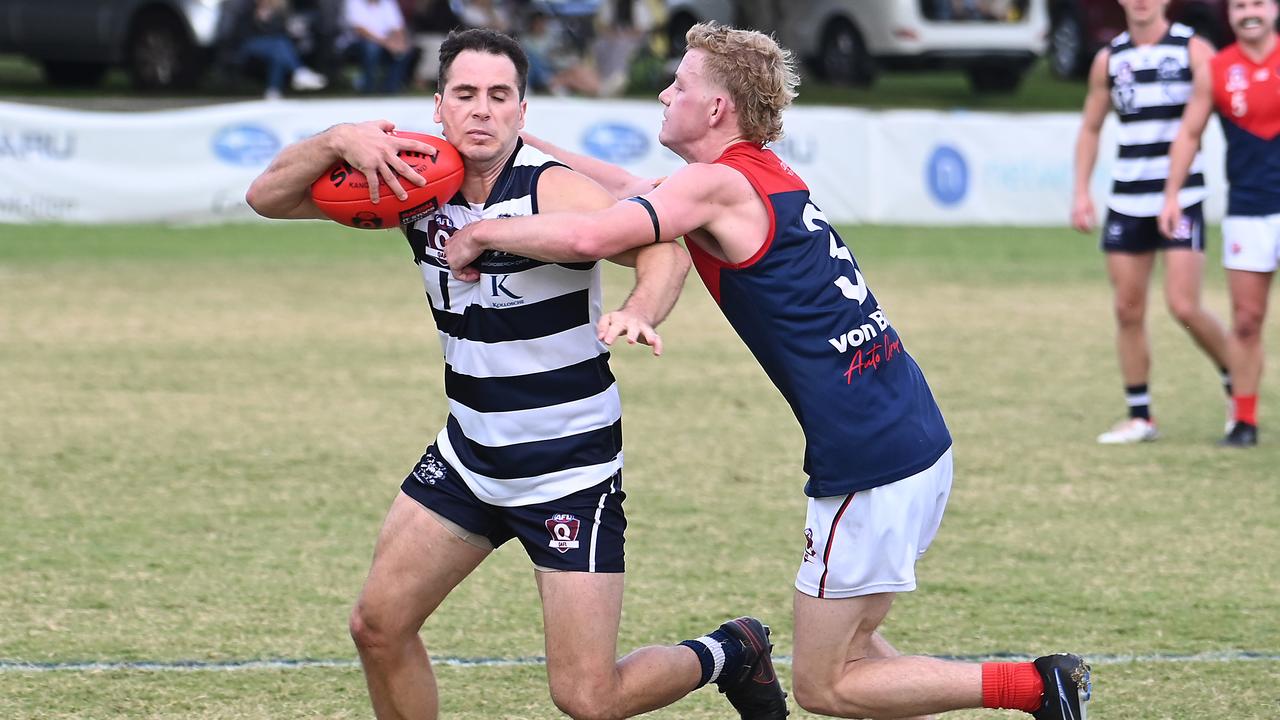 QAFL match between Broadbeach and Surfers. Sunday May 5, 2024. Picture, John Gass