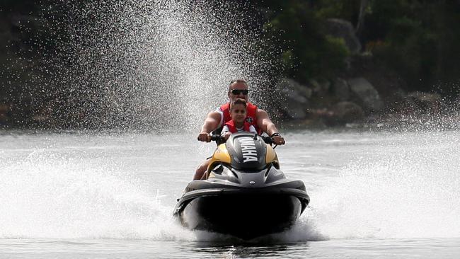 Jet skiers could be banned from Aspendale Beach after a community safety campaign. Picture: Ian Svegovic