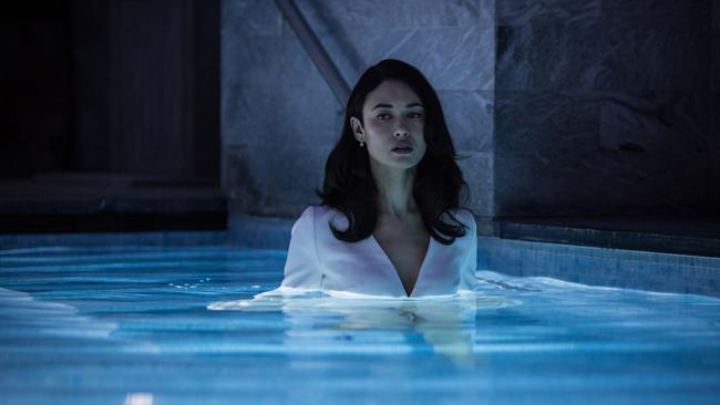 Olga Kurylenko in a scene from The Translators