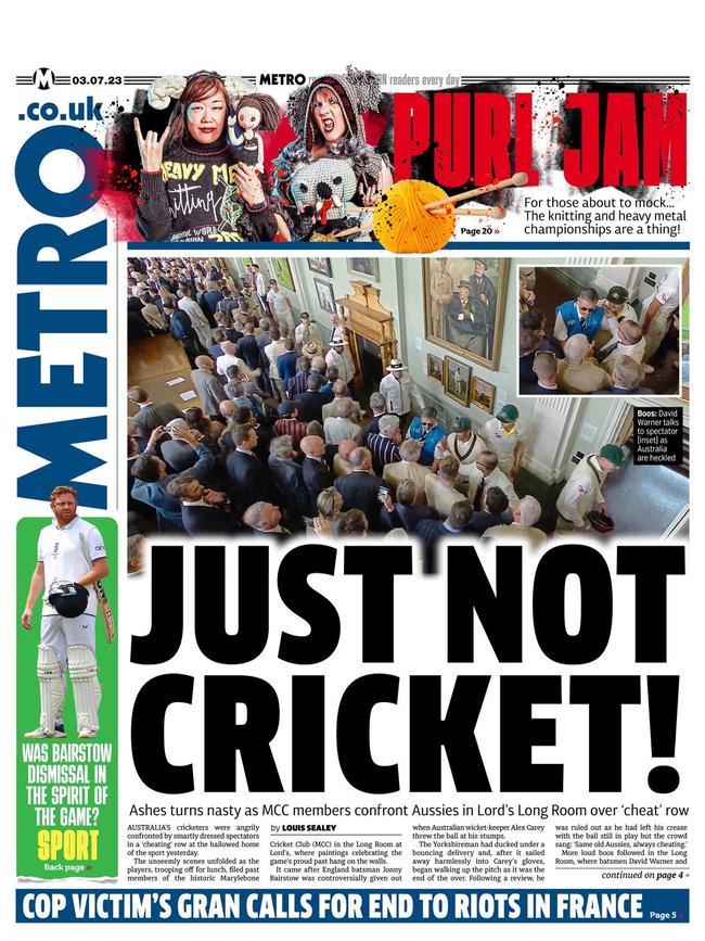 UK View: The Metro