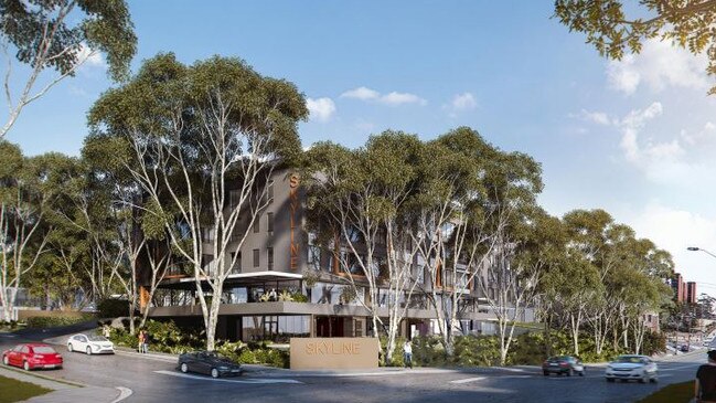 The block is proposed for Skyline Place, Frenchs Forest. Picture: Platino Properties