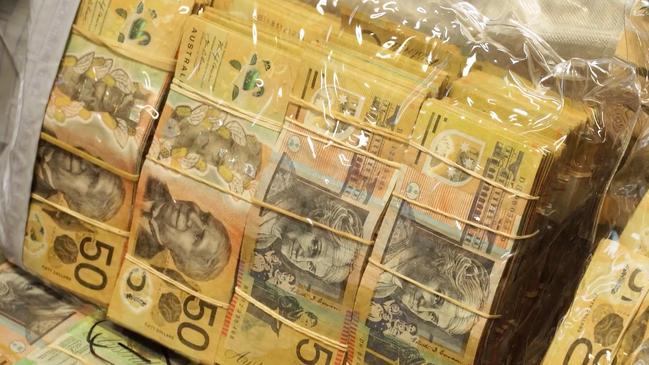 Police found almost $700,000 in cash.