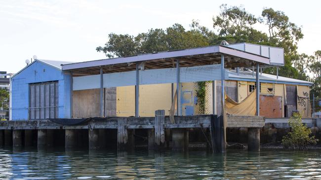 The site of the Wynnum Seafood, which will be replaced with a brand new fish and chip shop, before it was demolished. Picture: Renae Droop