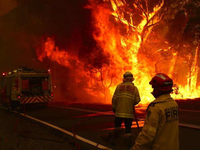 The decision to continue a holiday in Hawaii during the 2019 bushfires earnt the PM a reputation for being absent when he is needed. Picture: David Gray/Getty Images