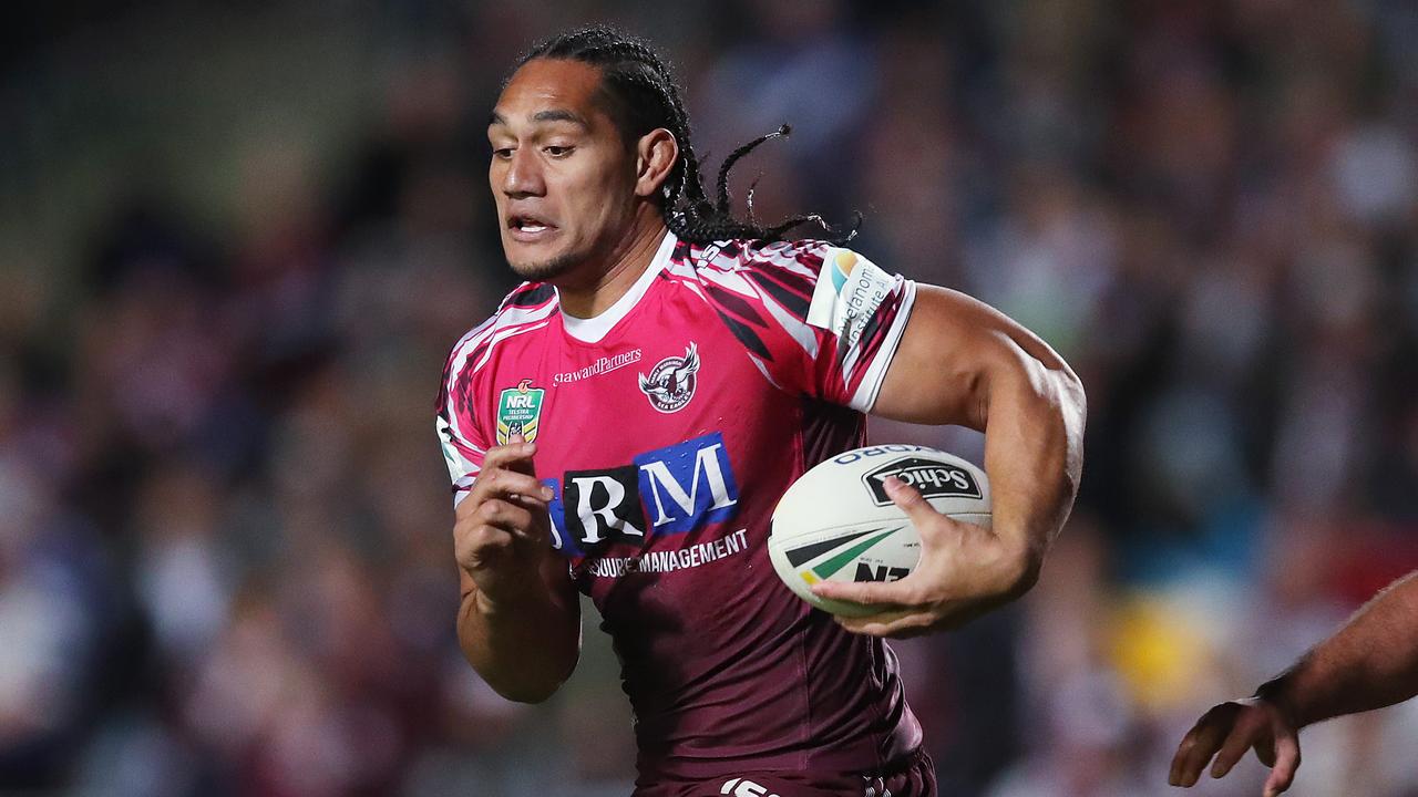 Martin Taupau is a noted metre-eater. Picture: Phil Hillyard