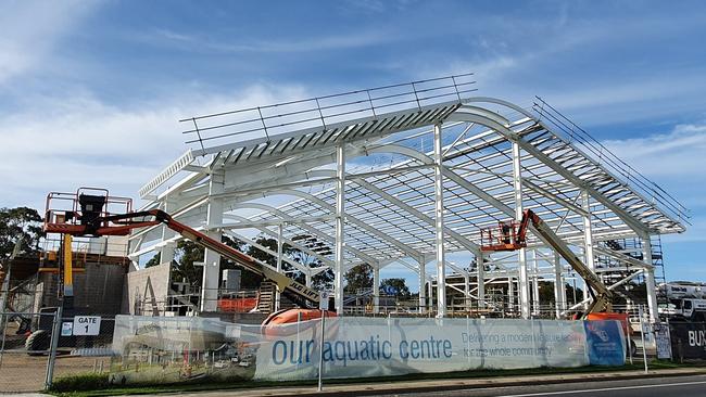 Rosebud pool is expected to be finished by the end of 2020.