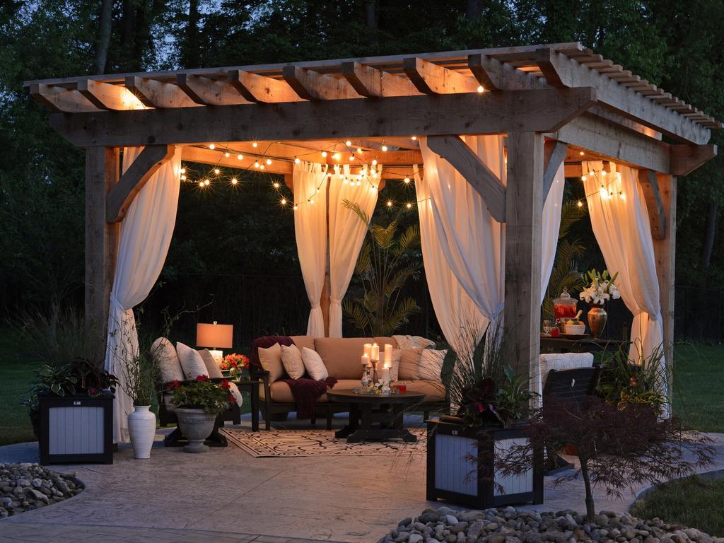 Backyard makeovers are front of mind.