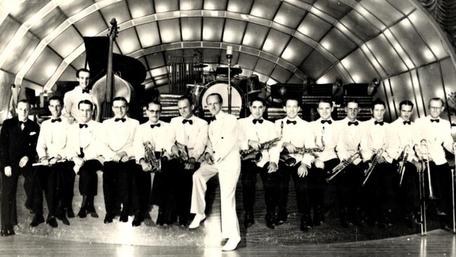 Jazz band leader Frank Coughlan (front) and his Trocadero orchestra. The roaring 20s – the decade called the Jazz Age – were a time of prosperity and raucous high spirits in post-war Australia.