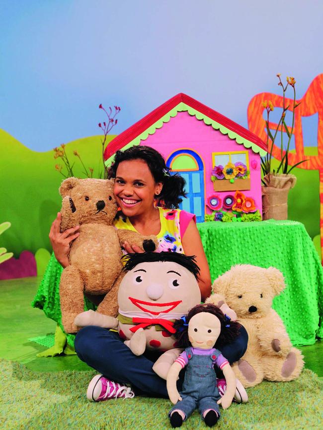 On the set of <i>Play School</i>. Pic: ABC