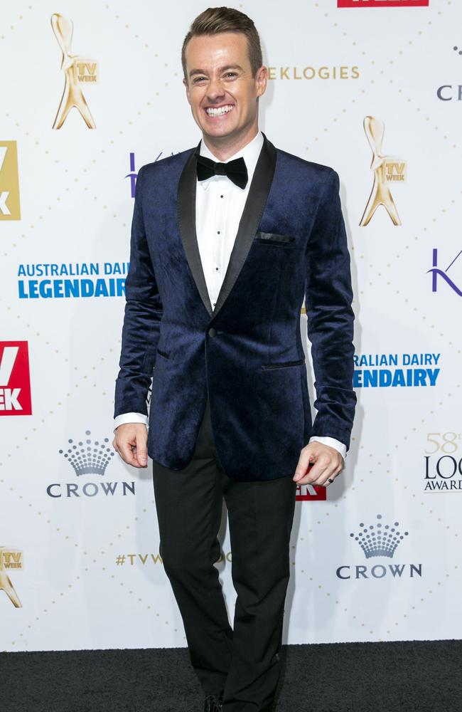 Grant Denyer at the 58th annual Logie Awards. Picture: Media Mode