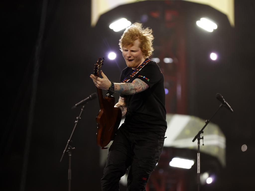 Ed Sheeran Sydney, Melbourne, Brisbane Pictures The Courier Mail