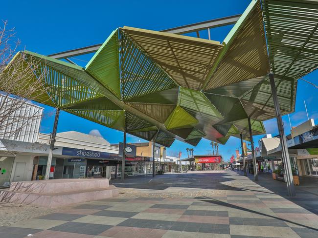 MILDURA, AUSTRALIA - NewsWire Photos JULY 19, 2021. An Empty Mildura Mall in Mildura on the NSW / Victoria border. Picture: NCA NewsWire / Darren Seiler