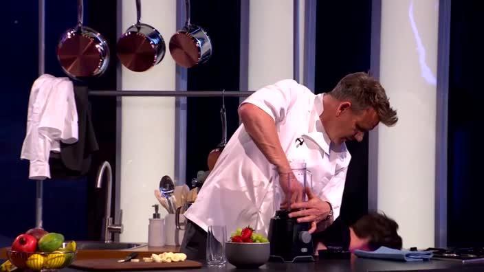Gordon Ramsay prank: Chef pretends mangle fingers in blender, scars audience | news.com.au — leading news site