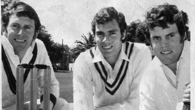 Ian, Greg and Trevor Chappell in 1971.