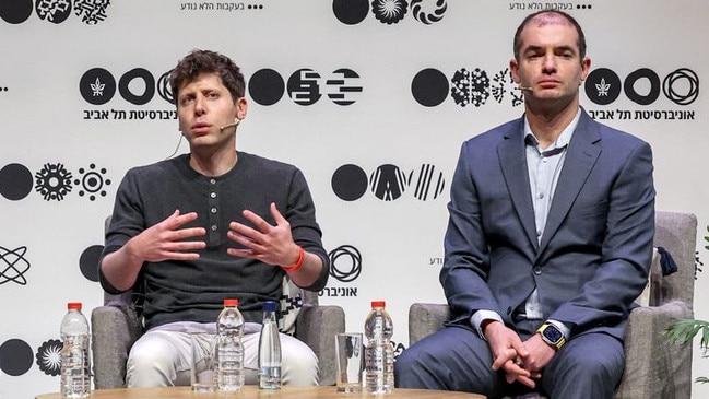 Sam Altman, OpenAI’s ousted CEO and the company’s chief scientist Ilya Sutskever clashed over safety, sources familiar with the board’s thinking say. Picture: Jack Guez/Getty Images