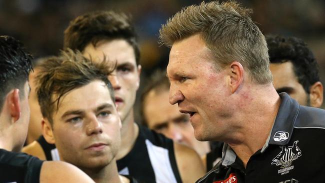 Collingwood coach Nathan Buckley. Picture: Wayne Ludbey