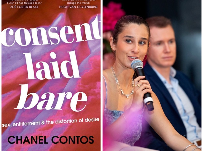 Chanel Contos has shared some of the surprising reactions men have had to her new book. Picture: Supplied