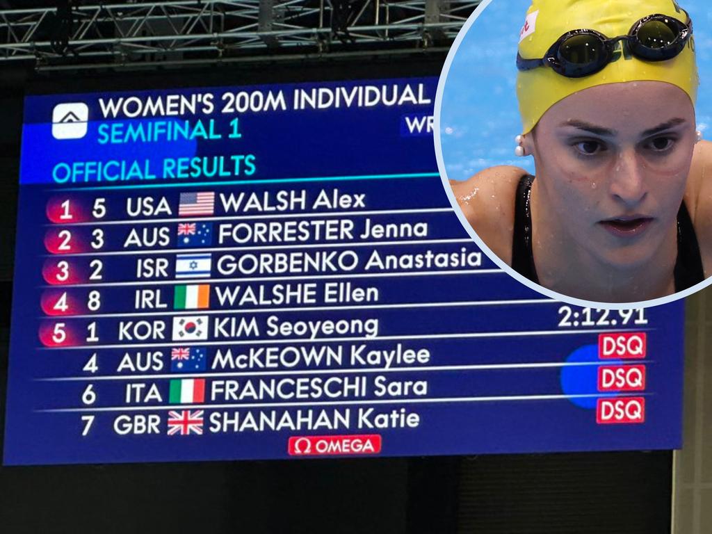 World Swimming Championships Day 2: Emma Mckeown, Jenna Forrester Miss 