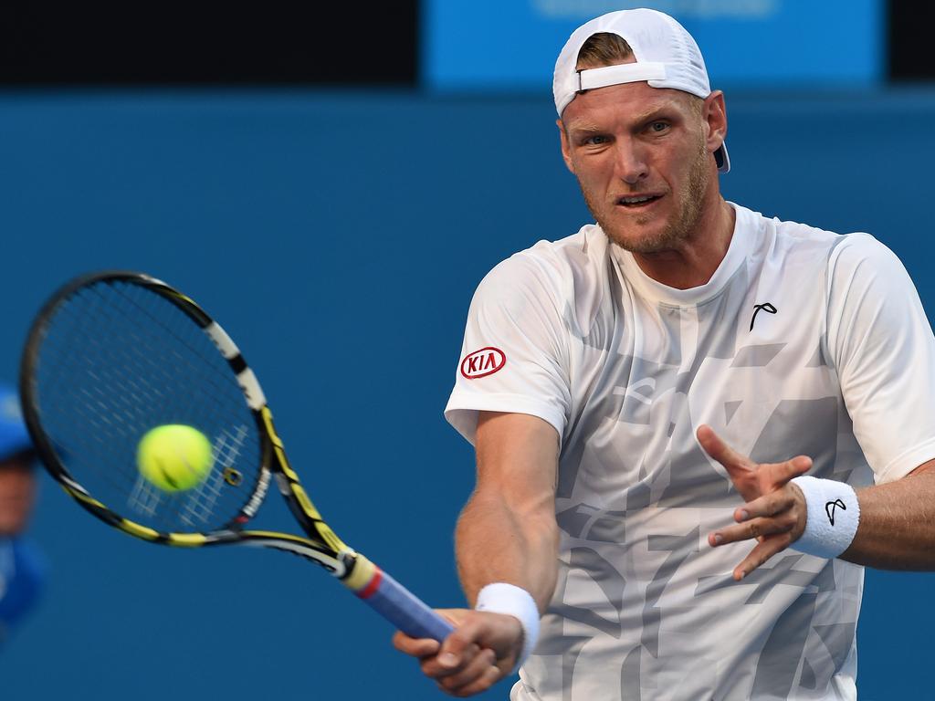At just 17, Groth had made the professional circuit. Picture: AAP