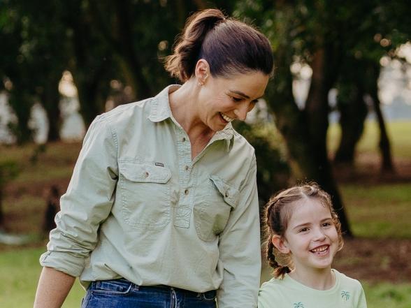 Giaan Rooney on her macadamia farmPictures: Jess Kearney