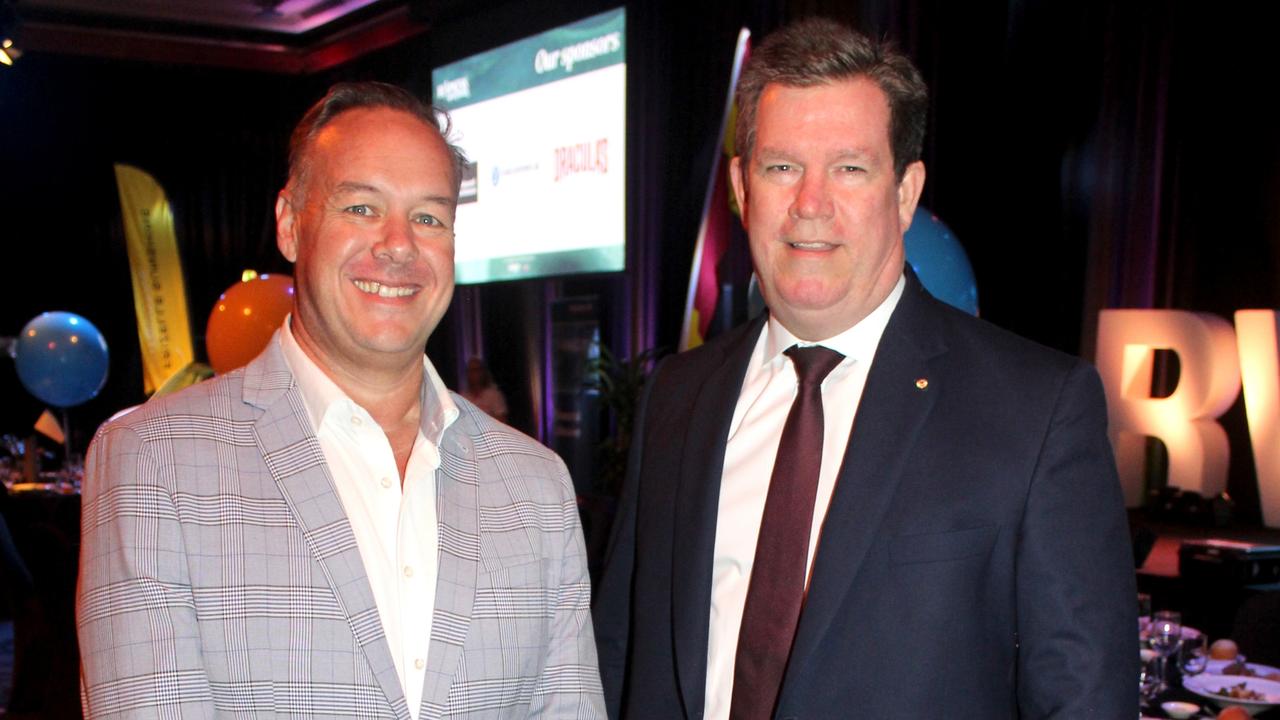 Broncos chairman Karl Morris (right) has praised Walters’ evolution as coach.