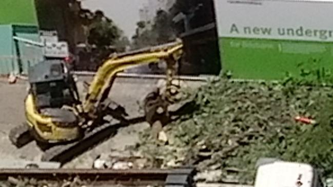 Some Brisbane residents have claimed there has been construction from the CRR keeping them awake or waking them up at night, despite the permitted time for construction being from 6.30am to 6.30pm. View from the Clarke's window in December, 2019. Picture: Anthony Clarke