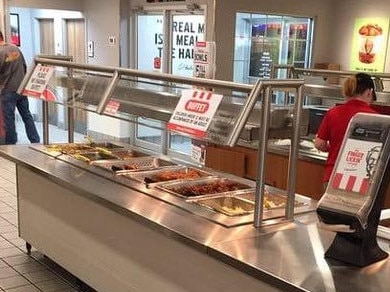 KFC buffet pic. Picture: Facebook.