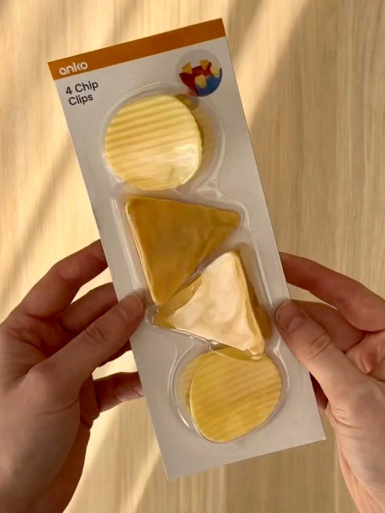 Kmart releases 1.75 chip clips to keep snacks fresh and Aussies