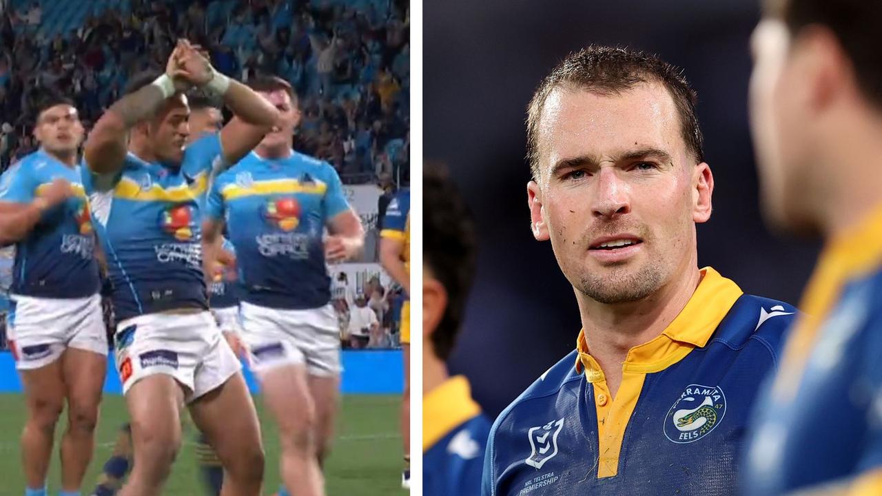 ‘Like to report a murder’: Titans’ brutal act rubs salt into Eels’ wounds