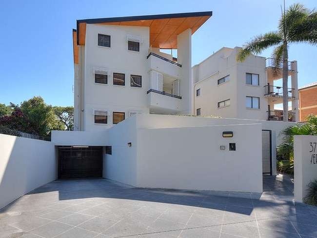 The apartment building at 37 Brittania Ave Broadbeach which the Gold Coast City Council claims is illegally used as an Air BnB.