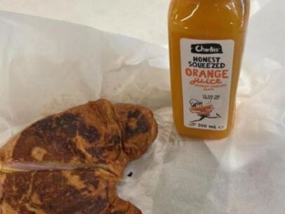 The diner has sparked debate after sharing the photo online.