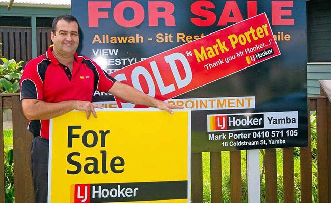 LJ Hooker Yamba principal Mark Porter in front of Allawah – a prestigious Yamba home which recently sold after being listed for $1.7 million. Mr Porter said the sale of Allawah and other properties around Yamba indicated confidence was returning to the local real estate market.