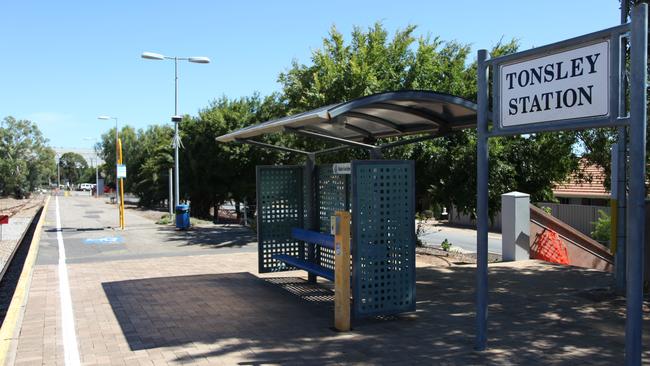 The Tonsley rail line ends at Tonsley station in Clovelly Park.