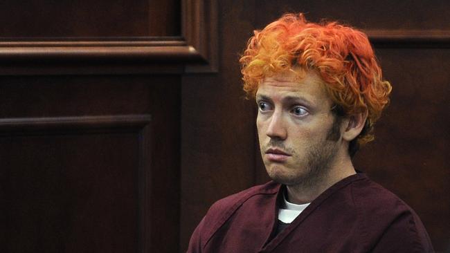 James Holmes killed 12 people during a mass shooting at a The Dark Knight Rises screening in 2012 Picture: RJ Sangosti/Denver Post