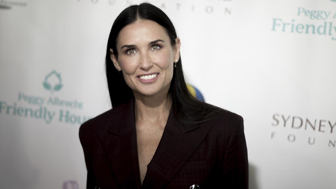 Demi Moore has opened up about her personal demons. Picture: AP